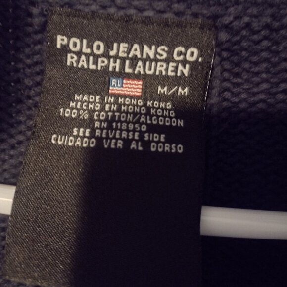 Polo Ralph Lauren quarter zip knitted sweater navy - Picture 5 of 5